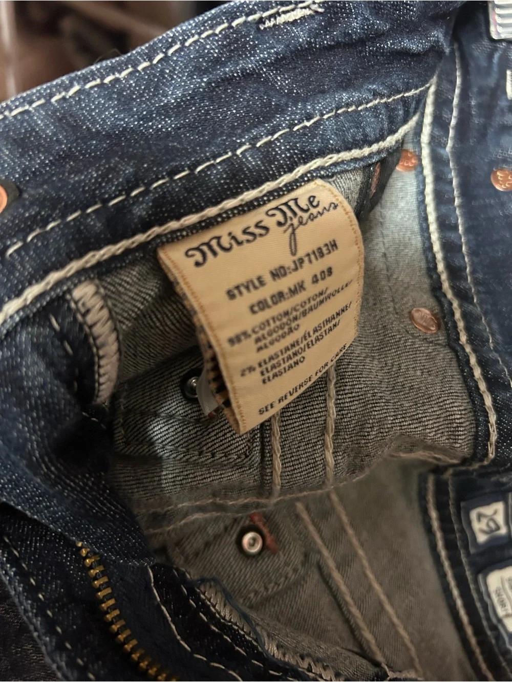 Miss Me Studded Jeans Shorts